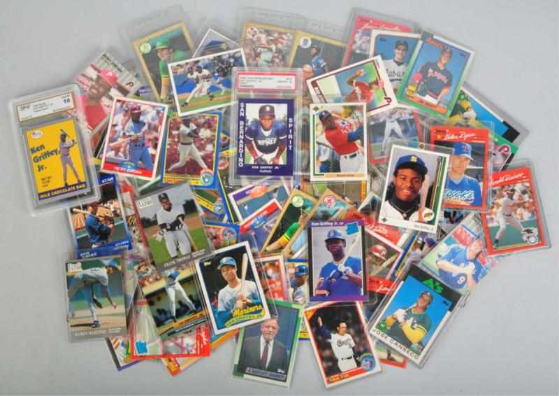 Appraisal: Large Lot of Contemporary Baseball Cards Description Mostly s s