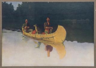 Appraisal: ARTIST PROOF PRINT AFTER FREDERICK REMINGTON Framed print on paper