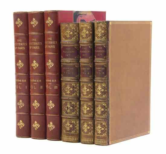 Appraisal: COLLECTED WORKS SUE EUGENE A group of six volumes of