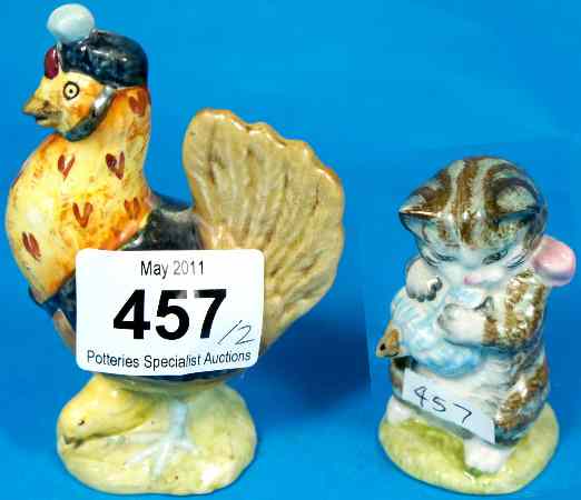 Appraisal: Beswick Beatrix Potter Figures Sally Hennypenny and Miss Moppet both