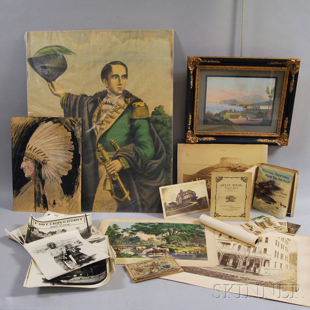 Appraisal: Group of Photographs Cabinet Cards and Prints a group of