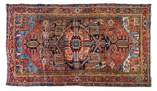 Appraisal: Sale Lot A Heriz Wool Rug first half th century