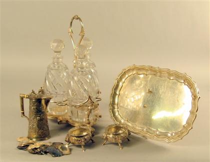 Appraisal: Assorted sterling and silverplate tablewares Comprising a Reed Barton sterling