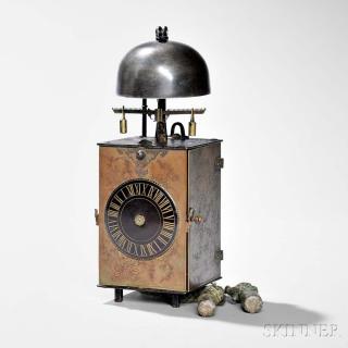 Appraisal: Japanese Single Foliot Kake Dokei or Lantern Clock th century