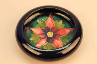 Appraisal: Antique Birks Floral Dish Antique Birks Floral Dish With floral