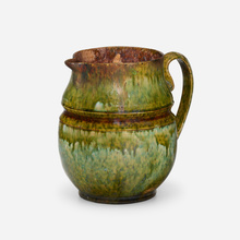 Appraisal: George E Ohr PITCHER USA - glazed earthenware h w