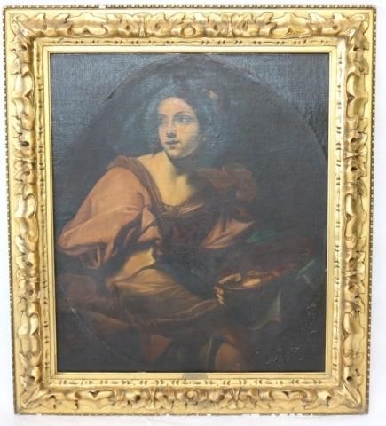 Appraisal: PORTRAIT OF A WOMAN ITALIAN SHOOL TH C OREARLY TH