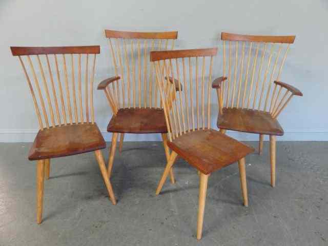 Appraisal: Assorted Signed Thos Moser ''Eastward'' Chairs Lot includes two side