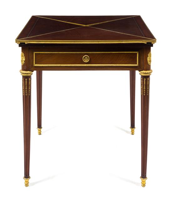 Appraisal: Sale Lot A Louis XVI Style Gilt Bronze Mounted Mahogany