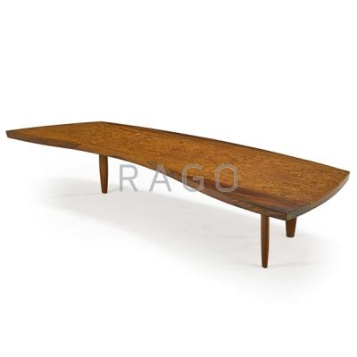 Appraisal: GEORGE NAKASHIMA - WIDDICOMB Coffee table no - W USA