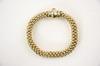 Appraisal: BRACELET - K gold linked bead form bracelet with push