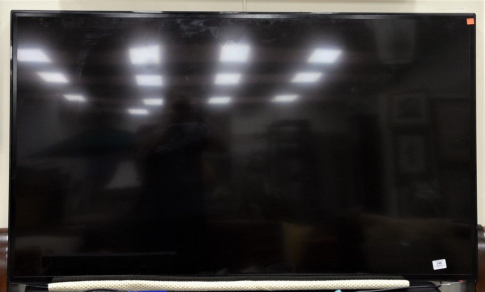 Appraisal: Samsung Flat Screen Television along with a Samsung Blu-Ray player