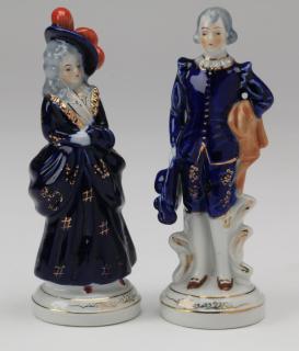 Appraisal: Made in Occupied Japan figurines h Pair of Occupied Japan