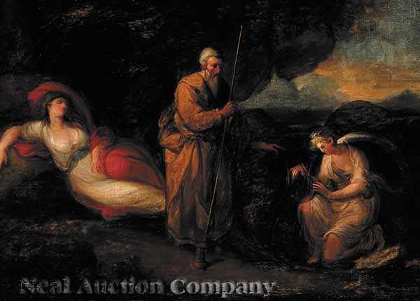 Appraisal: English School late th early th c Theseus Deserting Ariadne