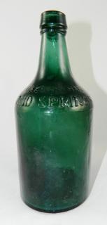 Appraisal: Mineral water bottle Mineral water- round marked on shoulder 'Oak