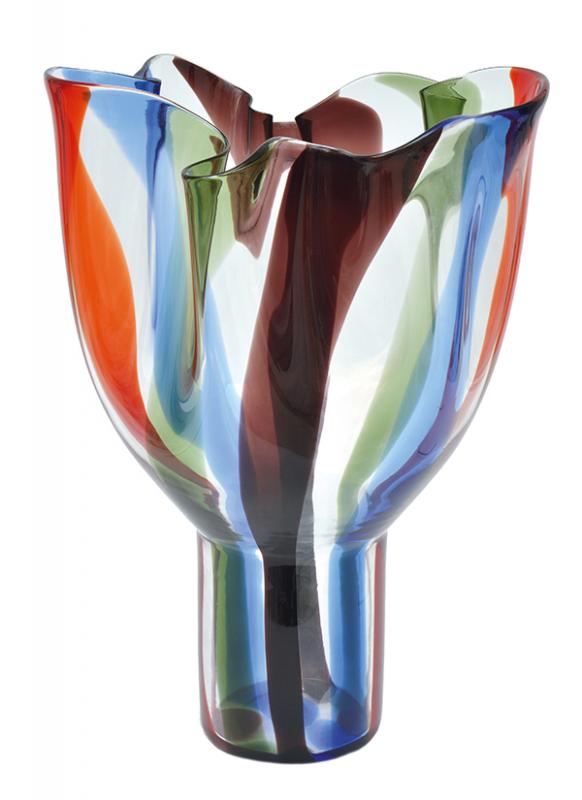 Appraisal: TIMO SARPANEVA - A VENINI GLASS VASE