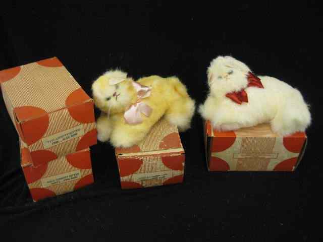 Appraisal: Christy Fur Toys of the 's Mint in Boxes cats