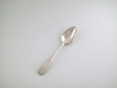 Appraisal: Jamieson and Naughton a silver Fiddle pattern tablespoon circa the