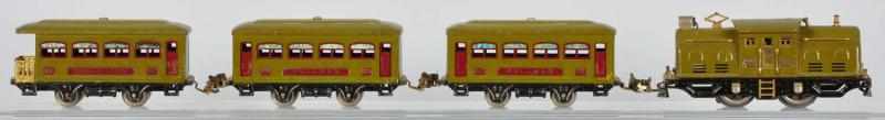 Appraisal: Lionel O-Gauge No Passenger Train Set Description American Pre-war Tinplate