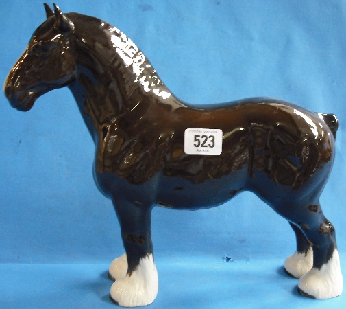 Appraisal: Beswick Large Shire Horse Burnham Beauty