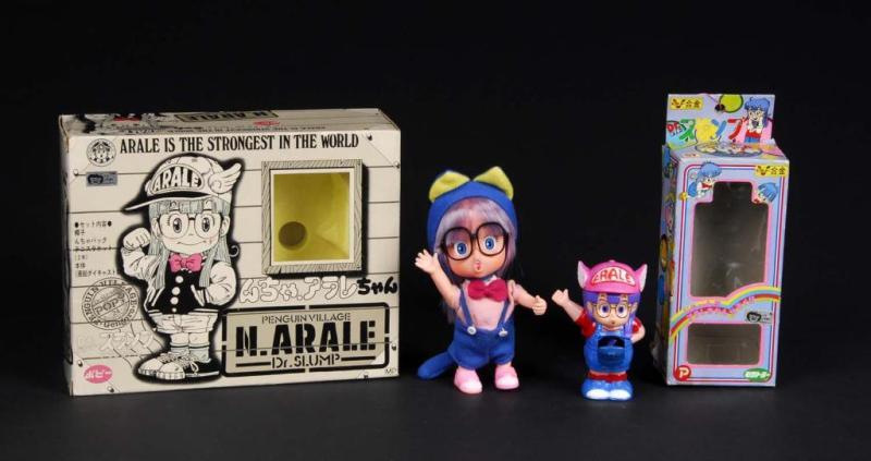 Appraisal: Dr Slump N Arale Figure Description Japanese Made by Popy