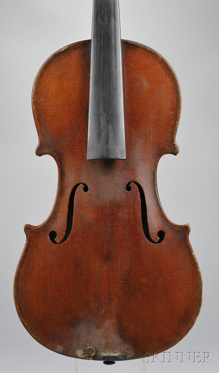 Appraisal: Violin c unlabeled length of back mm with case