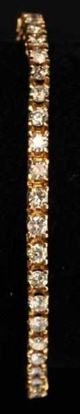 Appraisal: K Y Gold Diamond Bracelet Description Diamonds ctw Condition Excellent