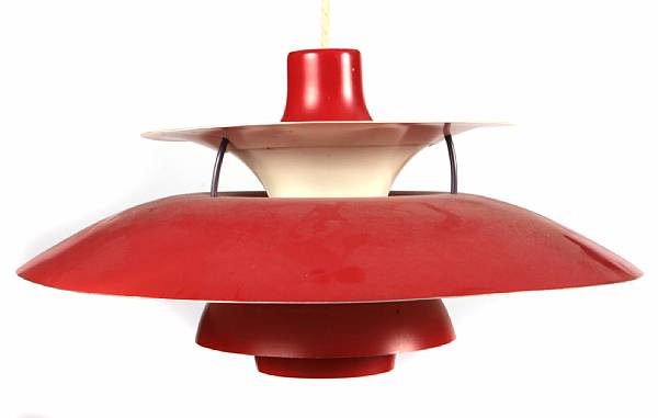 Appraisal: A Poul Henningsen PH hanging lamp for Louis Poulsen designed