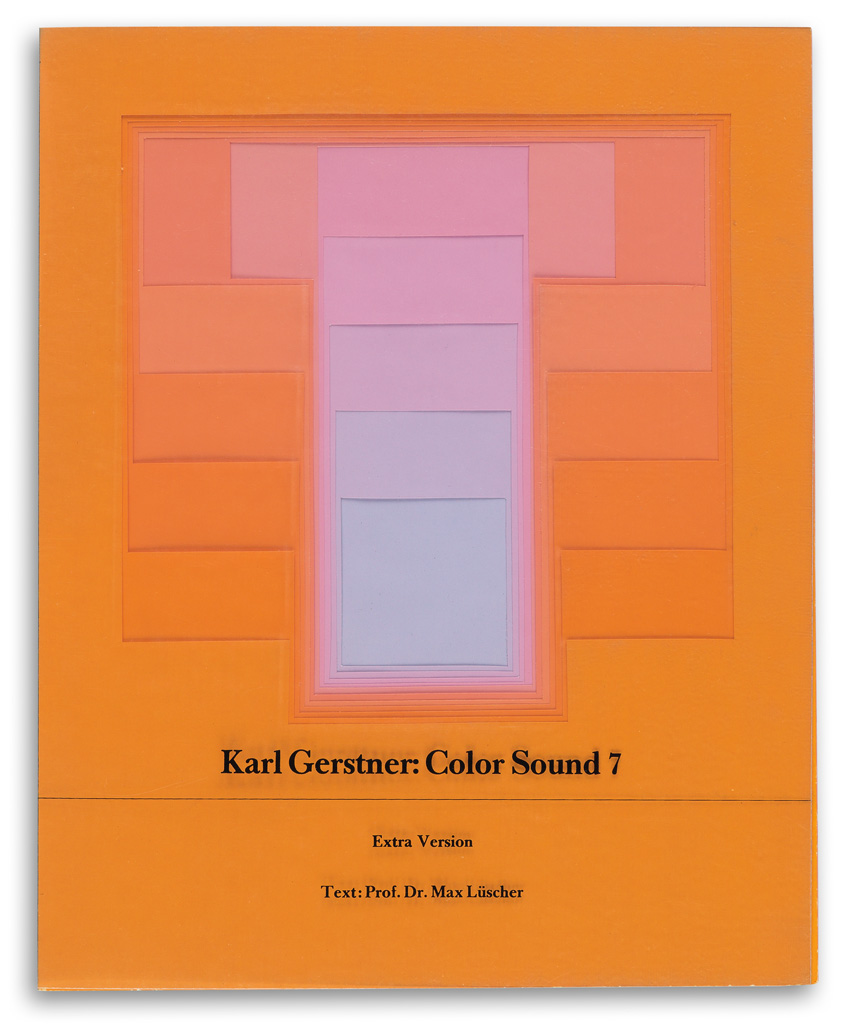 Appraisal: GERSTNER KARL COLOR THEORY Color Sound Text by Max L