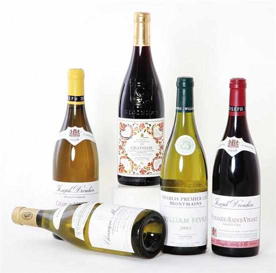 Appraisal: French regional wines William Fevre Chablis Premier Cru Chardonnay Chablis