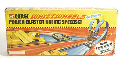 Appraisal: Corgi No Whizzwheels Power Blaster Racing Speed Set containing various