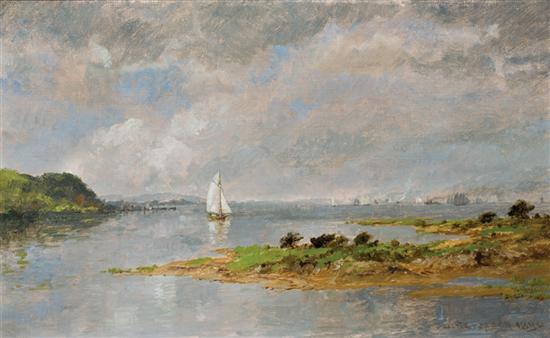 Appraisal: JASPER FRANCIS CROPSEY American - On the Hudson Near Tappan