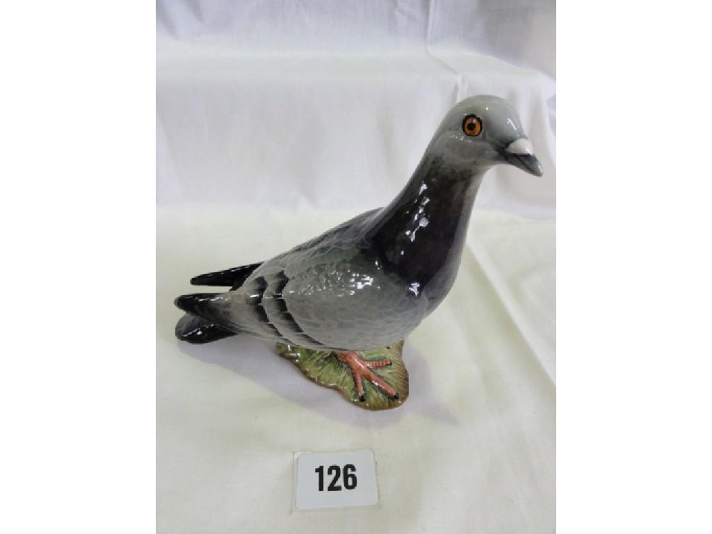 Appraisal: A Beswick model of a racing pigeon with impressed mark