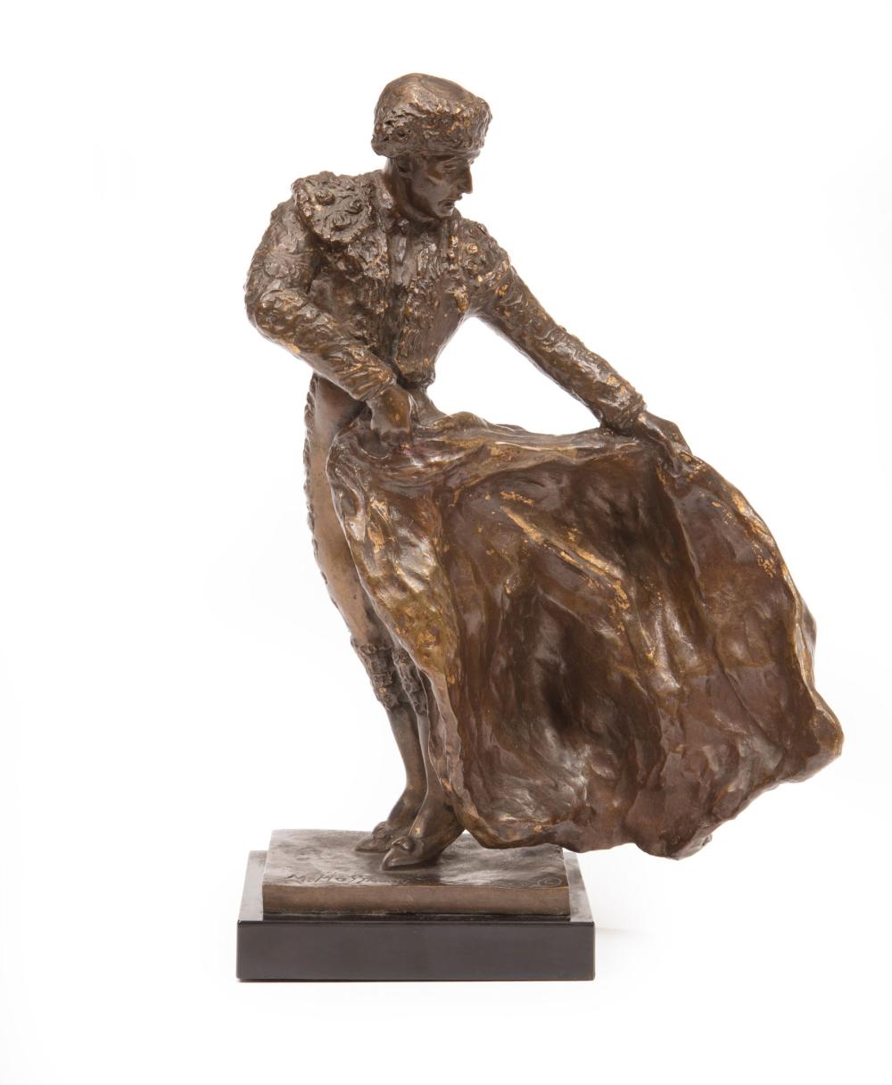 Appraisal: Malvina Cornell Hoffman American - Matador bronze with golden patina