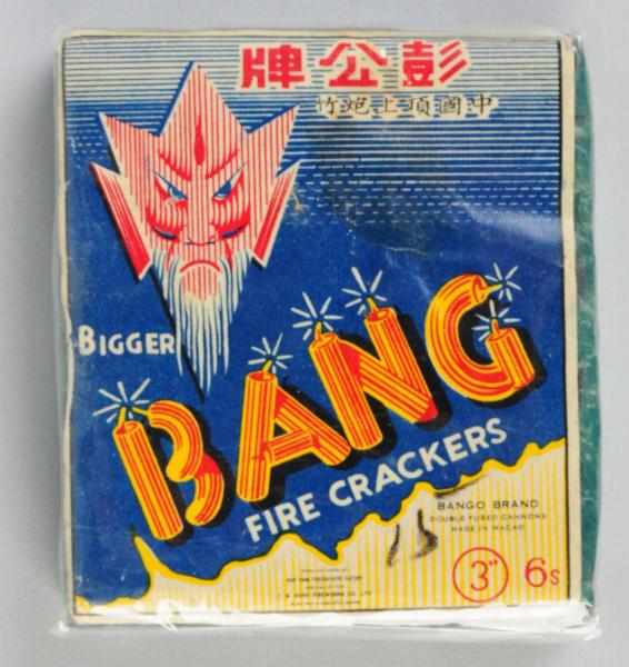 Appraisal: Bigger Bang -Pack Firecrackers Class Condition Excellent Size - x