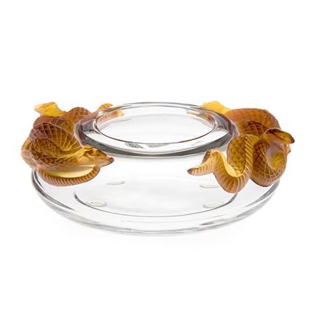 Appraisal: Lalique Molded Glass Bowl Estimate -