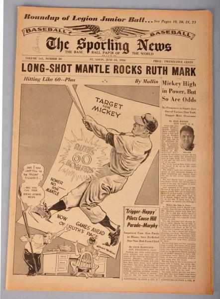 Appraisal: Lot of The Sporting News Newspapers Includes June th with