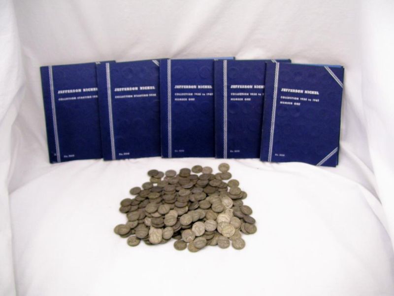 Appraisal: Wartime Nickels - blue book Collection to Number One one