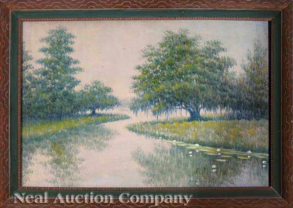 Appraisal: Alexander John Drysdale American New Orleans - Live Oaks along