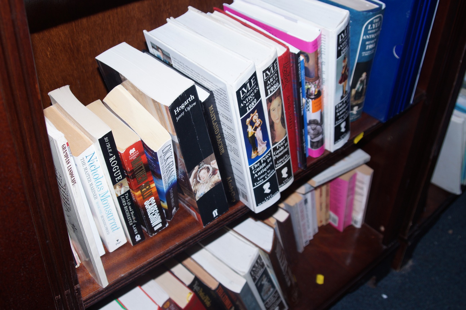 Appraisal: Local reference books including Boston and other general literature shelves