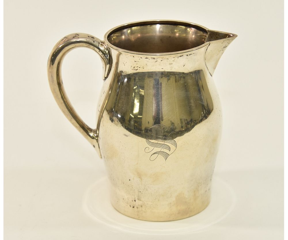 Appraisal: Sterling Silver Paul Revere Reproduction Pitcher Sterling silver Paul Revere