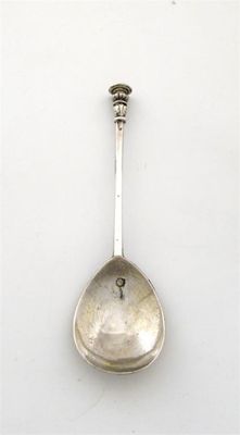 Appraisal: A Charles I Seal Top spoon with a fig-shaped bowl