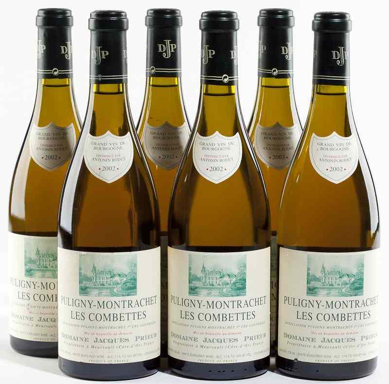 Appraisal: Puligny-MontrachetJacques Prieur Les Combettes bottlesRemoved from Mr Knott's large temperature-controlled