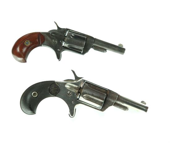 Appraisal: TWO COLT NEW LINE REVOLVERS rimfire five-shot Marked '' barrel