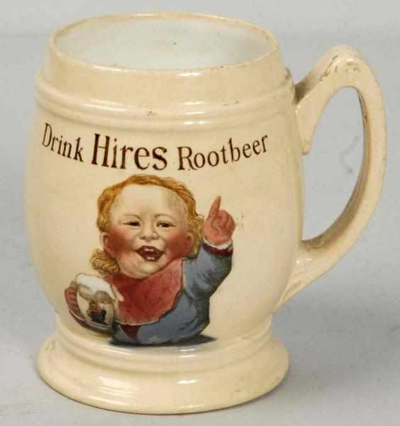 Appraisal: Early Hires Root Beer Mug by Villeroy Boch Description Very