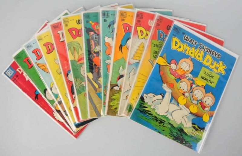 Appraisal: Lot of Walt Disney's Donald Duck Comic Books Click for