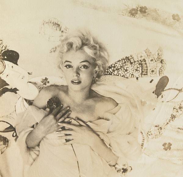 Appraisal: A Marilyn Monroe sepia photograph by Cecil Beaton A vintage