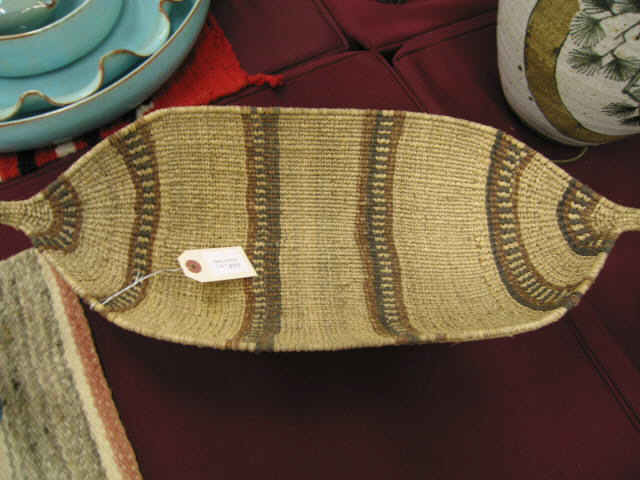 Appraisal: Indian Basket Canoe Form