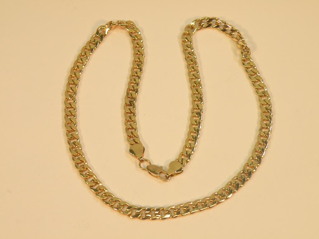 Appraisal: A yellow metal necklace clasp stamped K grams gross