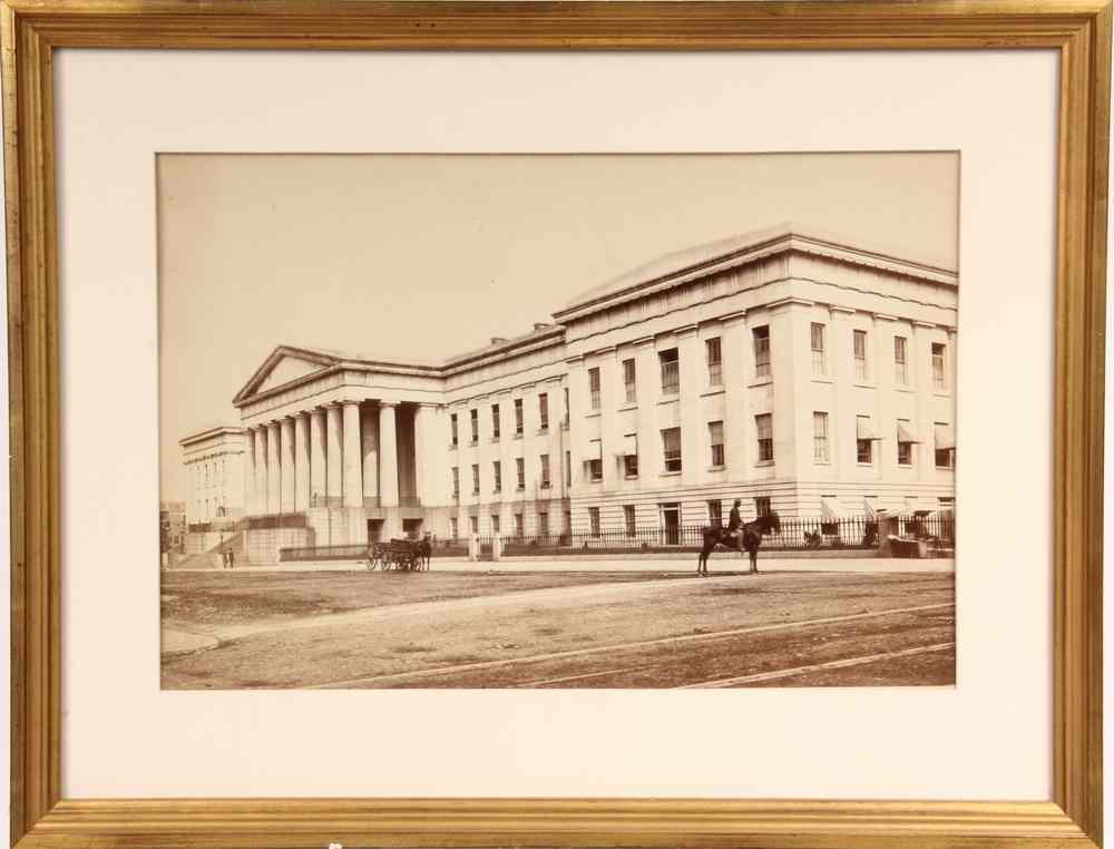 Appraisal: VINTAGE PHOTOGRAPH-Old Patent Office Building Washington D C circa Once